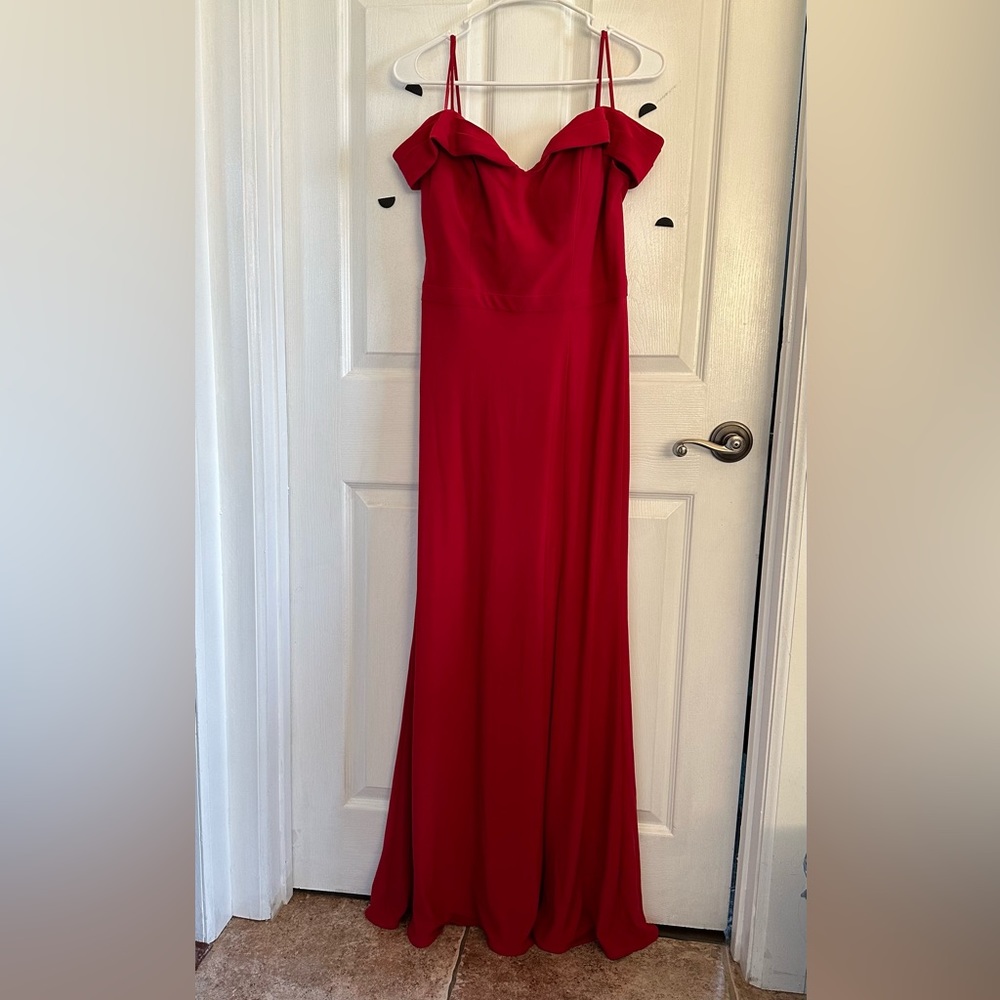 Long Red Dress